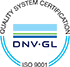 ISO 9001 DNV GL Certification Mark